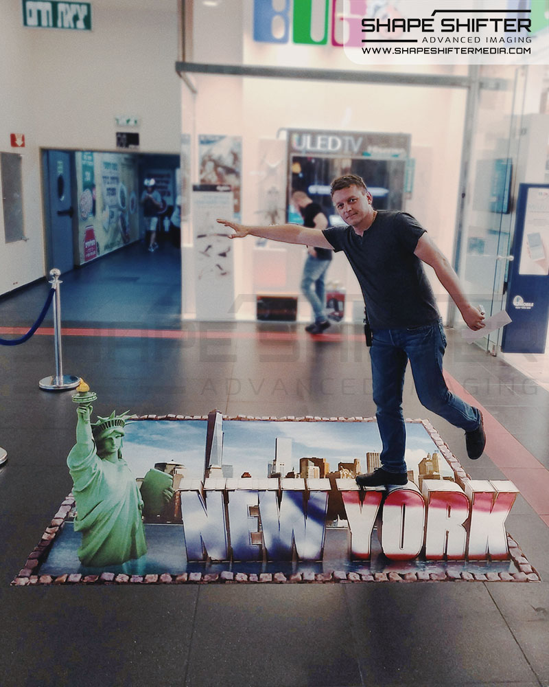 Discover the Ultimate 3D New York Experience: Interactive Art Installation
